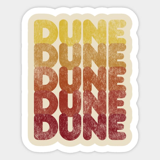 Dune Sticker by Mollie